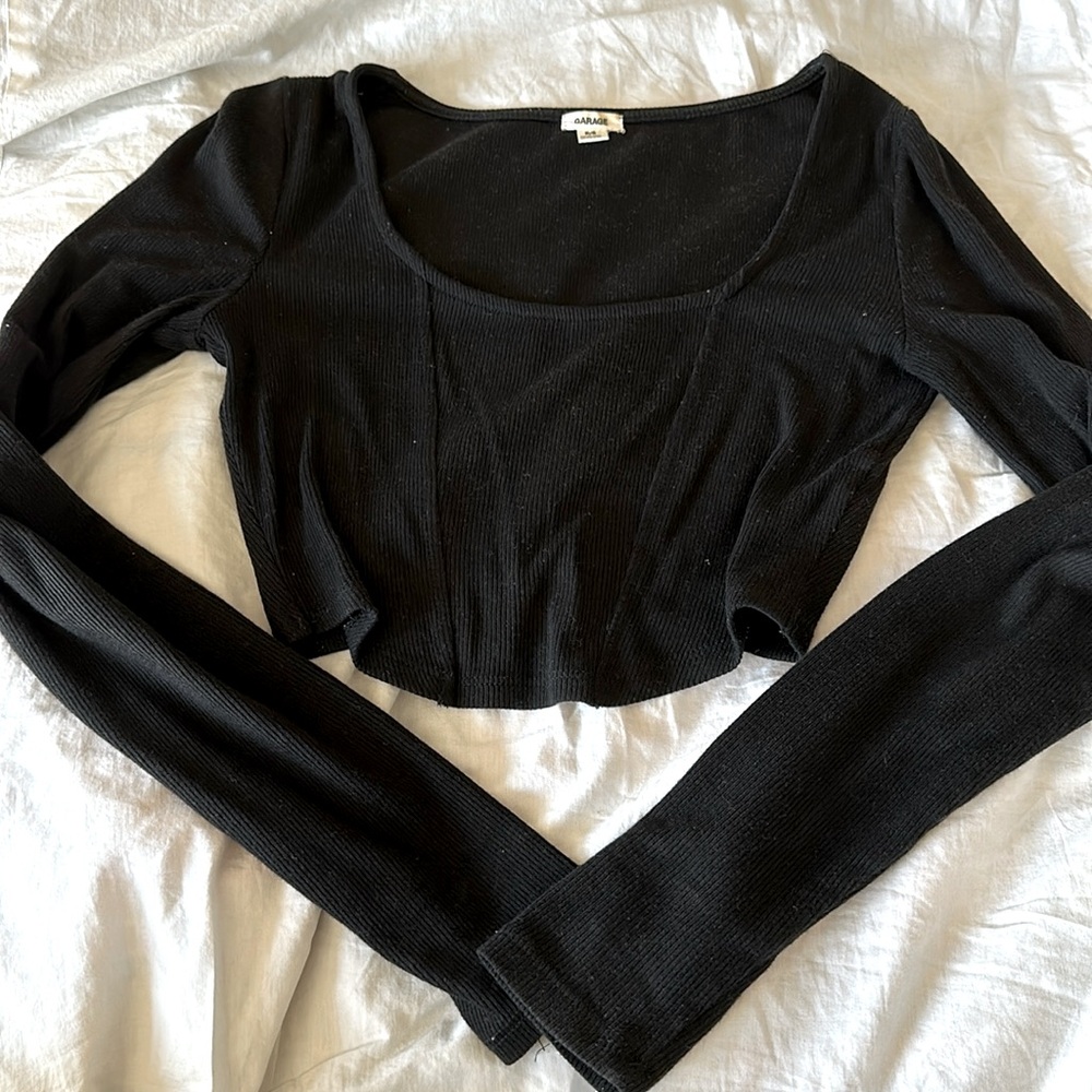 garage long sleeve top